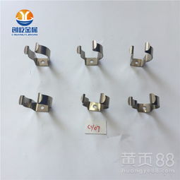 【不对称异形弹片喷涂挂具处理设备u形五金配件喷塑流水线挂钩】-
